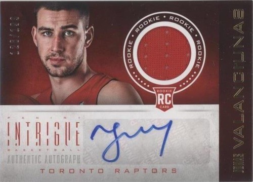 2012-13 Panini Intrigue - Jonas Valanciunas #127