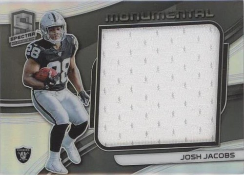 2019 Panini Spectra Josh Jacobs #MM-8