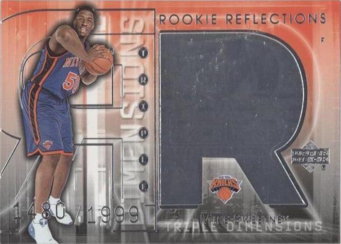 2003-04 Upper Deck Triple Dimensions - Mike Sweetney #123