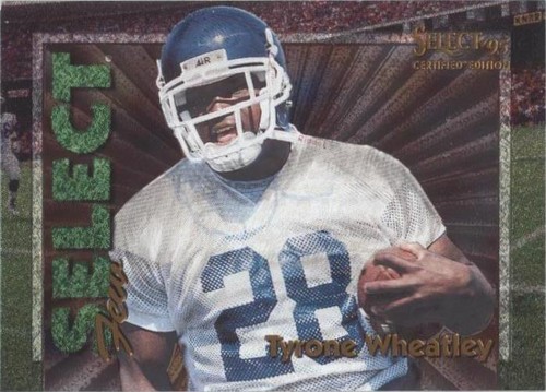 1995 Select Certified Edition Tyrone Wheatley #19