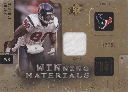 2009 SPx Andre Johnson #W-AJ