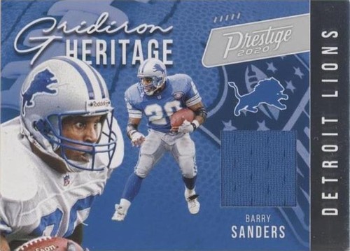 2020 Panini Prestige Barry Sanders #GH-BS