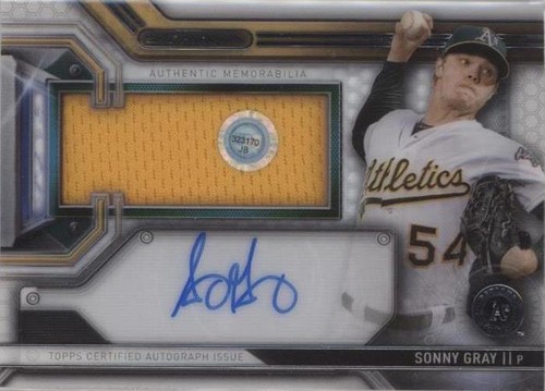 2016 Topps Strata - Sonny Gray #CAAR-SG