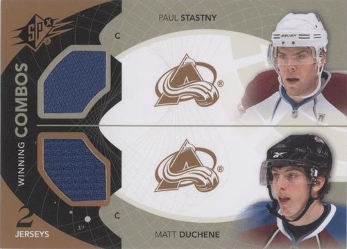 2010-11 SPx - Matt Duchene Paul Stastny #WC-SD