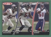 2007 Topps Total Morlon Greenwood Shantee Orr Shawn Barber #126