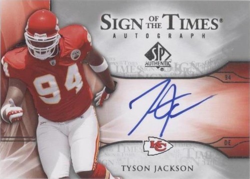 2009 SP Authentic Tyson Jackson #ST-TJ