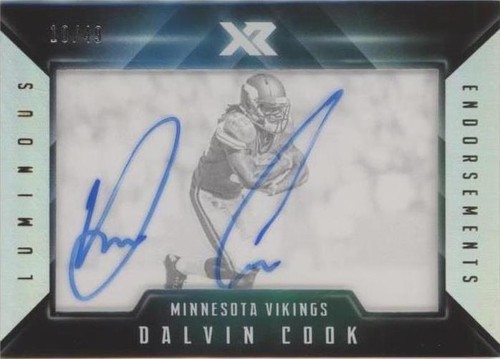 2017 Panini XR Dalvin Cook #LE-DC