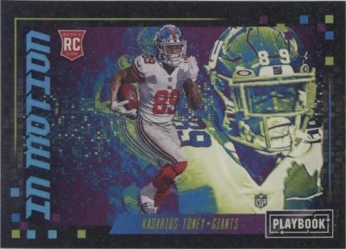 2021 Panini Playbook Kadarius Toney #INM-KTO