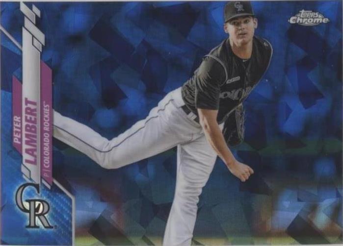 2020 Topps Chrome Update Series Sapphire Edition - Peter Lambert #U-253