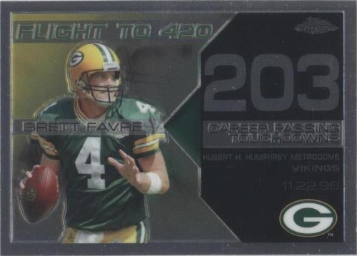 2008 Topps Chrome Brett Favre #BFC-203