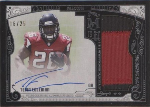 2015 Topps Museum Collection Tevin Coleman #MJPA-TC