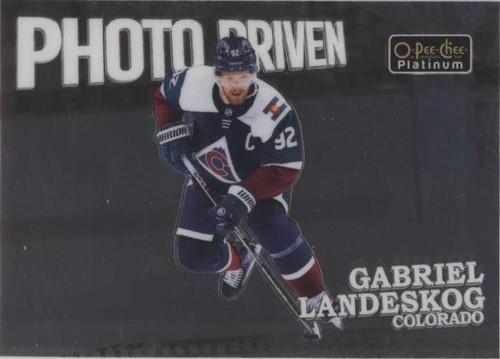 2022-23 O-Pee-Chee Platinum - Gabriel Landeskog #PD-11