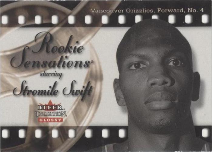 Fleer Tradition Glossy 2000-01 - Stromile Swift #22 RS