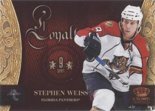 2010-11 Panini Crown Royale - Stephen Weiss #SW