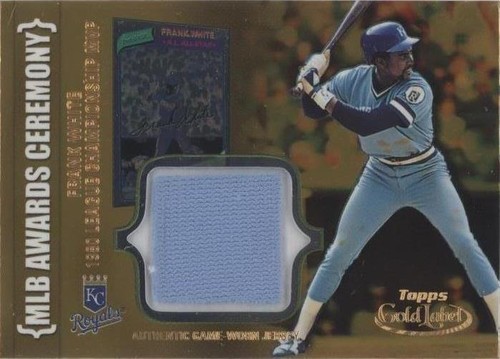 2002 Topps Gold Label - Frank White #ACR-FW