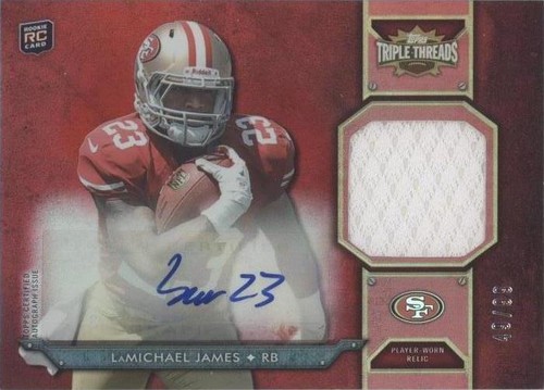 2012 Topps Triple Threads LaMichael James #TTRAR-24