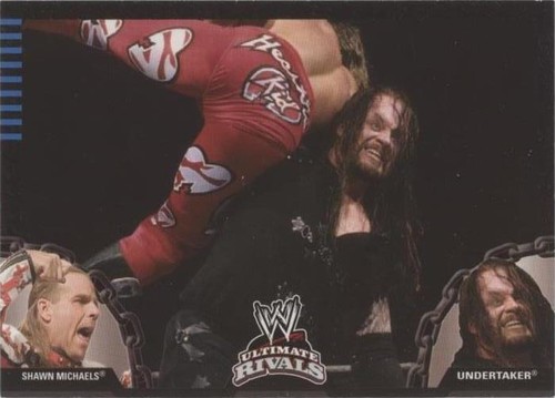2008 Topps WWE Ultimate Rivals - Shawn Michaels Undertaker #40
