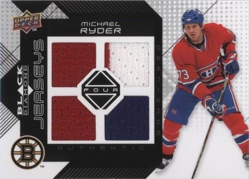 2008-09 Upper Deck Black Diamond - Michael Ryder #BDJ-MR