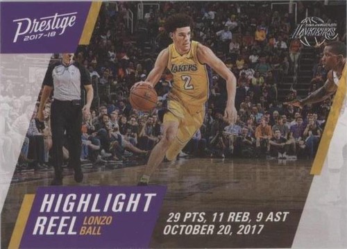 2017-18 Panini Prestige - Lonzo Ball #3
