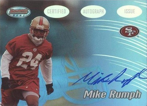 2002 Bowman's Best Mike Rumph #154