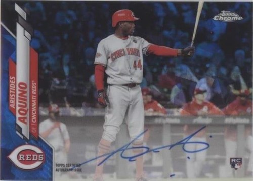 2020 Topps Chrome Sapphire Edition - Aristides Aquino #CSA-AA