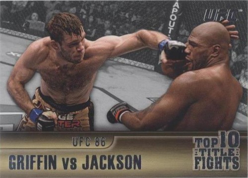 2011 Topps UFC Title Shot - Forrest Griffin Quinton Jackson #TT-12
