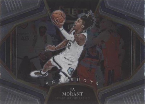 22-23 Panini Select #158 Ja Morant Red Die-Cut Prizm /175 22-23 Panini Select #158 Ja Morant Red Die-Cut Prizm /175