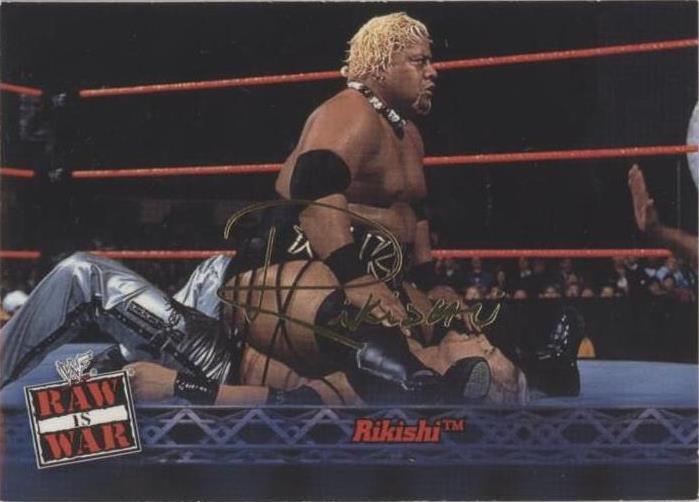 2001 Fleer WWF Raw is War - Rikishi #14