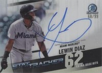 2020 Bowman Chrome - Lewin Diaz #STA-LD