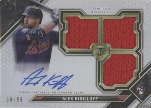 2021 Topps Triple Threads - Alex Kirilloff #RFPAR-AKI