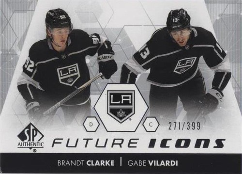 2022-23 SP Authentic - Brandt Clarke Gabe Vilardi #FI-14