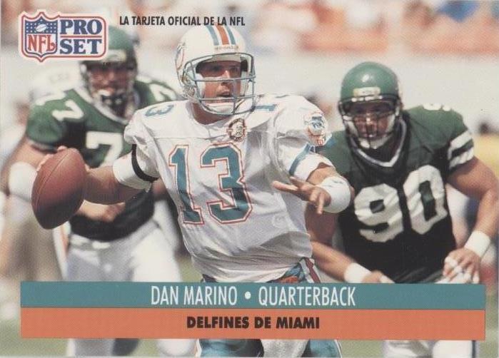 1991 Pro Set Spanish Dan Marino #131
