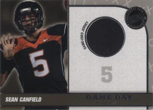 2010 Press Pass Portrait Edition Sean Canfield #GDG-SC