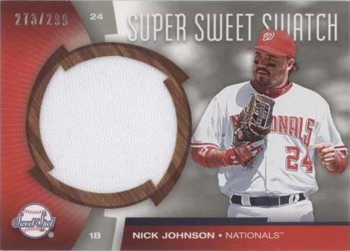 2006 Upper Deck Sweet Spot - Nick Johnson #SW-NJ