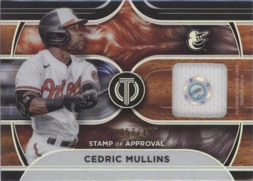 2022 Topps Tribute - Cedric Mullins #SOA-CM