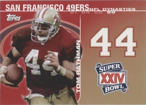 2008 Topps Tom Rathman #DYN-TR
