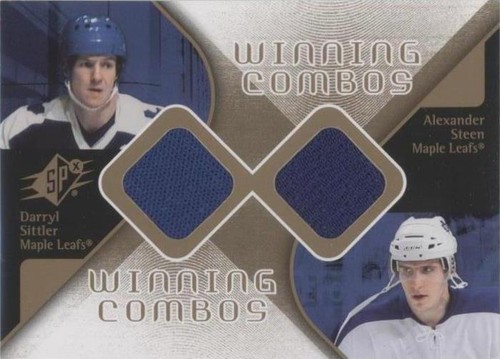 2007-08 SPx - Alexander Steen Darryl Sittler #WC-DA