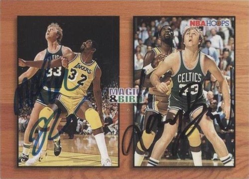 1993-94 NBA Hoops - Larry Bird/Magic Johnson #MB1