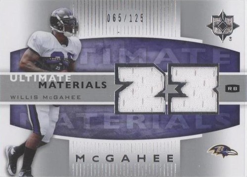 2007 Ultimate Collection Willis McGahee #UM-WM