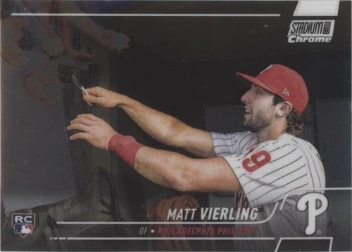 2022 Topps Stadium Club Chrome - Matt Vierling #203