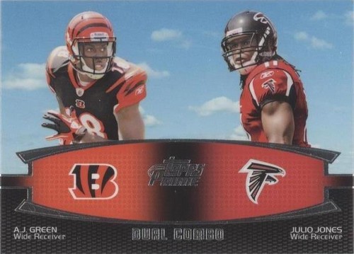 2011 Topps Prime A.J. Green Julio Jones #DC-GJ