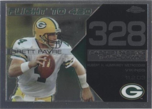 2008 Topps Chrome Brett Favre #BFC-328