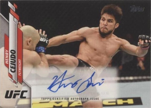 2020 Topps UFC - Henry Cejudo #UFCA-HC