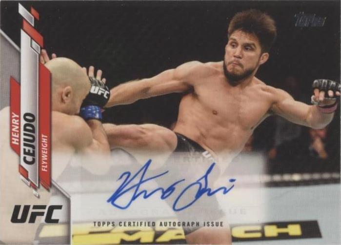 2020 Topps UFC - Henry Cejudo #UFCA-HC