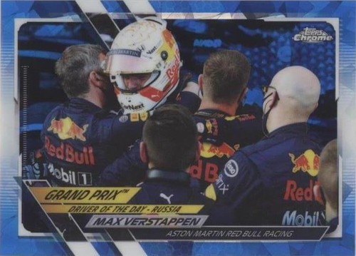 2021 Topps Chrome Sapphire Edition Formula 1 - Max Verstappen #161