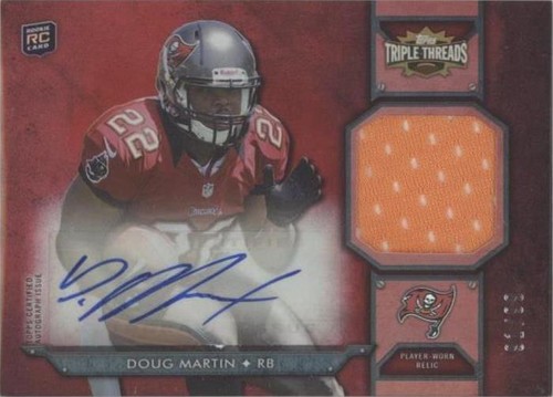 2012 Topps Triple Threads Doug Martin #TTRAR-29