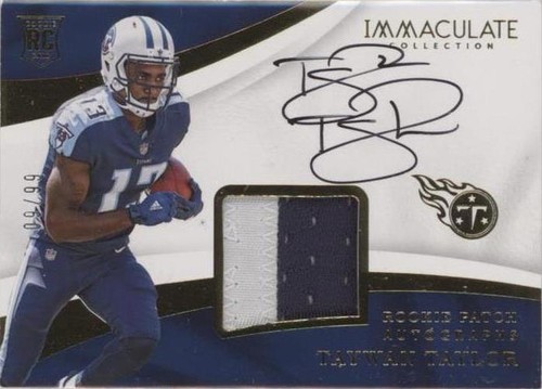 2017 Panini Immaculate Collection Taywan Taylor #137