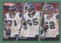 2007 Topps Total Chris Gray Chris Spencer Walter Jones #78