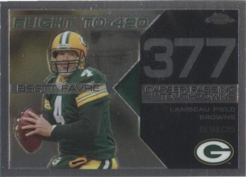 2008 Topps Chrome Brett Favre #BFC-377