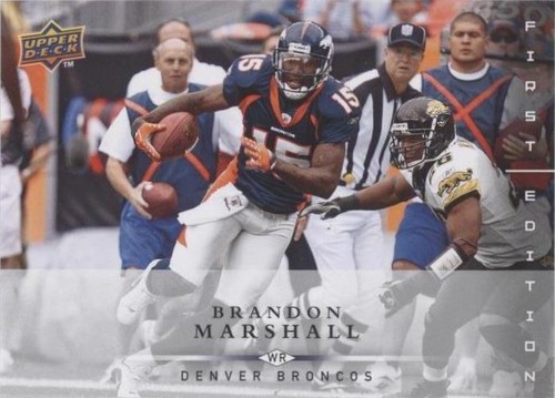 2008 Upper Deck First Edition Brandon Marshall #45